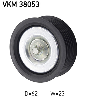 SKF VKM 38053 Umlenk-/Führungsrolle, Keilrippenriemen